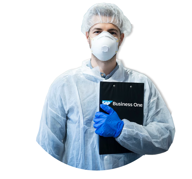 control-de-calidad módulo de producción sap business one